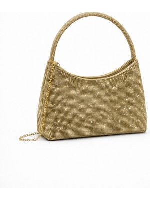 Louisiana Polo Vrl Kadın Abiye Portföy Çanta Altın 934