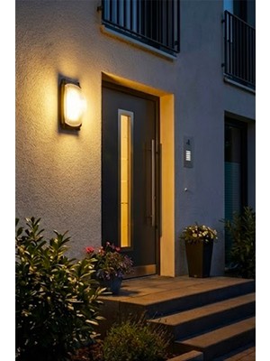 Billur Aydınlatma Ba 24/100 Akrilik Tavan ve Duvar Armatürü - Kırılmaz Polikarbon - E27 Duy - 28 cm