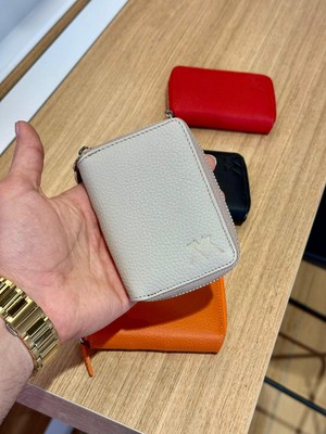 Velse Hakiki Deri Fermuarlı Cüzdan Kart Bölmeli VS.BLKT.0290