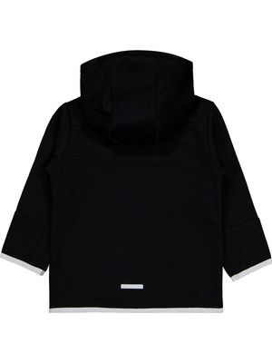 Civil Boys Some Qualıty Baskılı 2-5 Yaş Hırka - Siyah 2-3 Yaş