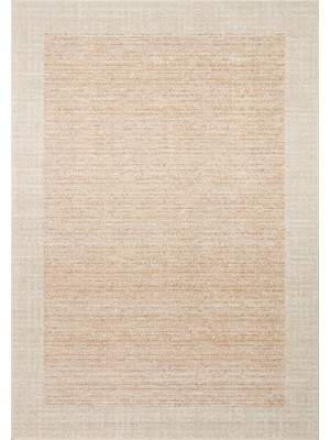 Eko Halı Sahara Sha 01 Beige Gold Naturel ve Yumuşak Tuşeli Şık Desenlere Sahip Hav Vermeyen Makine Halısı