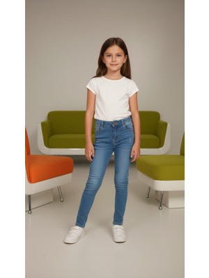 love Tırnaklı Dar Paça Kot Pantolon