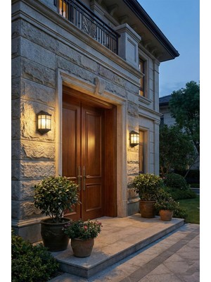 Billur Aydınlatma Ba 25/105 Döküm Gövde Akrilik Armatür - Elektrostatik Boyalı - Akrilik Cam - E27