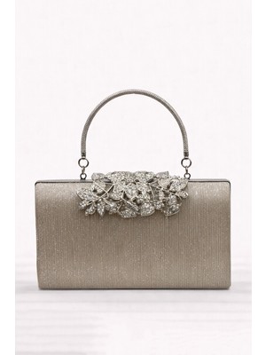 Louisiana Polo Vrl Kadın Abiye Portföy Çanta Lazer Altın 260