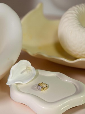 Ezgiarslanatalier Çelik 2 Renk Burgu Yüzük