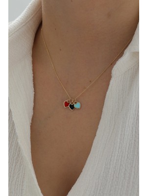 Yavuz Kuyumculuk 14 Ayar Altın Forse Zincir Kalp Kolye