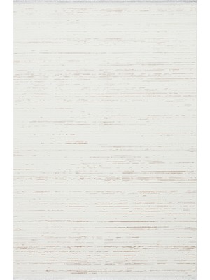 Eko Halı Nora NOR03 Beige Makinede Yıkanabilen Kolay Kullanımlı ve Kaymaz Tabanlı Modern Makine Halısı