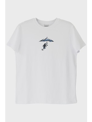 Nuugg Bu Yol Bana Ait Beyaz Tişört