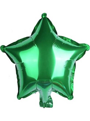 İstoç Parti Yıldız Şekilli Folyo Balon 45 cm Yeşil 1 Adet