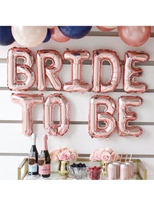 İstoç Parti Bride To Be Folyo Balon Seti Rose Gold