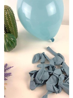 İstoç Parti  12'' Fırtına Mavisi Rengi Balon 30 Adet