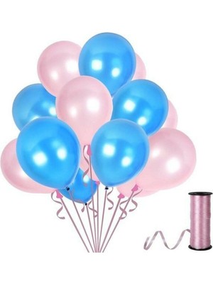 İstoç Parti 50 Adet 12 Iinç Metalik Parti Balonu Beyaz Metalik Gümüş Pastel Siyah