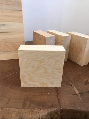 PremiumPort 4X15X25 cm Silinmiş Blok Seti - 10 Adet, Yaratıcı Kullanım Için Ideal