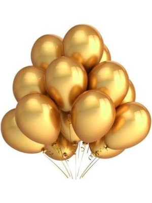 İstoç Parti Krom Gold Balon 12INÇ 50 Adet