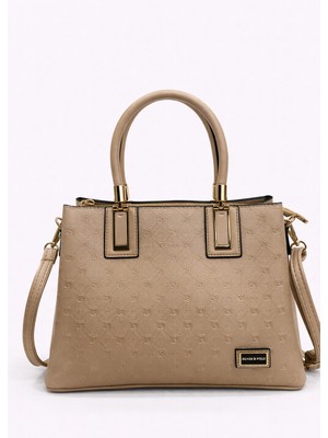 Louisiana Polo Silver Polo Kadın Çanta Kareli Nut  1000