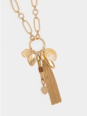 Parfois Sarkıt Bağlantılı Fırfırlı Kolye