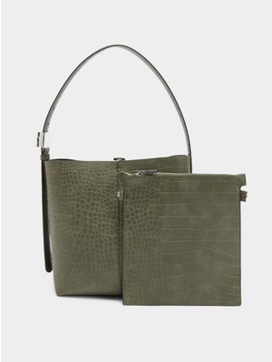 Parfois Hayvan Kabartmalı Omuz Çantası