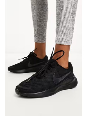 Nike Running Revolution 7 Siyah Kadın Koşu & Antrenman Ayakkbısı