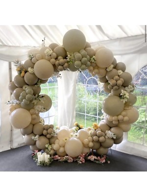 İstoç Parti Deniz Kumu ve Sütlü Kahve Balon Seti 70 Adet