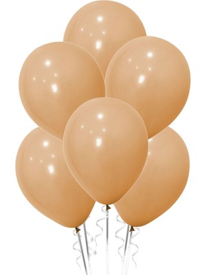 İstoç Parti Ten Rengi Pastel Balon 50 Adet