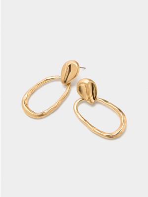 Parfois Düzensiz Şekilli Halka Küpe