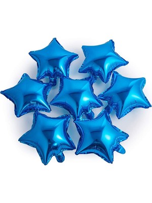 İstoç Parti Mavi Yıldız Folyo Balon 45 cm - 3 Adet
