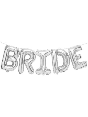 İstoç Parti Folyo Balon Bride Gümüş 16 Inç