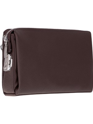 BloominBag Forte Wrist Espresso Roast Unisex Kilitli Clutch Çanta