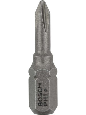 Bosch Extra Hard Vidalama Ucu Ph1 25 Mm, 25'li Set, Dayanıklı ve Yüksek Performans