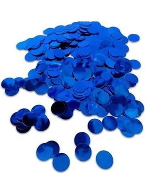 İstoç Parti 1 Paket Mavi Metalize Balon Içi Konfeti Pulu (10GR)