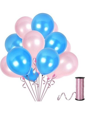 İstoç Parti 50 Adet 12 Inç Parti Balonu Metalik Beyaz -Metalik Gümüş - Pastel Siyah