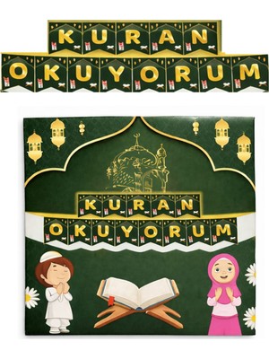 Bkmc Kuran Okuyorum Uzar Yazı Zarf Banner