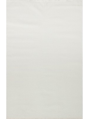 Eko Halı Nora NOR01 White Makinede Yıkanabilen Kolay Kullanımlı ve Kaymaz Tabanlı Modern Makine Halısı