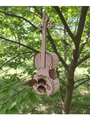 Lazerus Cnc Markalama Keman Kuş Evi