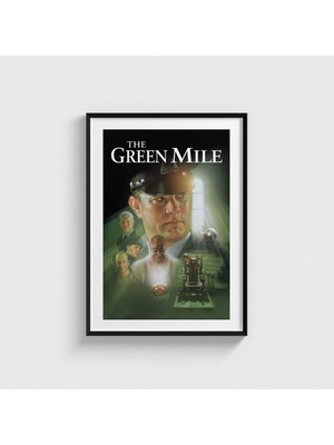 Domirus The Green Mile (1999) Film Posteri Çerçeveli Tablo Ev Oda Duvar Dekorasyonu