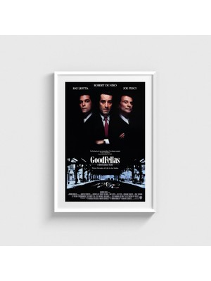 Domirus Goodfellas (1990) Film Posteri Çerçeveli Tablo Ev Oda Duvar Dekorasyonu