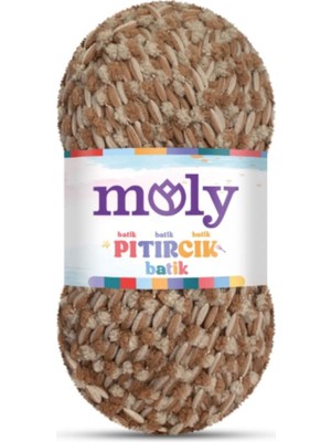 Moly Pıtırcık Batik PL168 -SL1010 Yumuşak Battaniye Ipi / 5 Adet