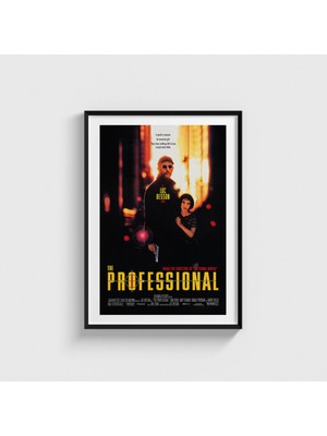 Domirus Léon The Professional (1994) Film Posteri Çerçeveli Tablo Ev Oda Duvar Dekorasyonu