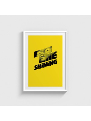 Domirus The Shining (1980) Film Posteri Çerçeveli Tablo Ev Oda Duvar Dekorasyonu