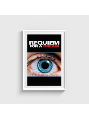 Domirus Requiem For A Dream (2000) Film Posteri Çerçeveli Tablo Ev Oda Duvar Dekorasyonu