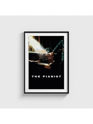 Domirus The Pianist (2002) Film Posteri Çerçeveli Tablo Ev Oda Duvar Dekorasyonu