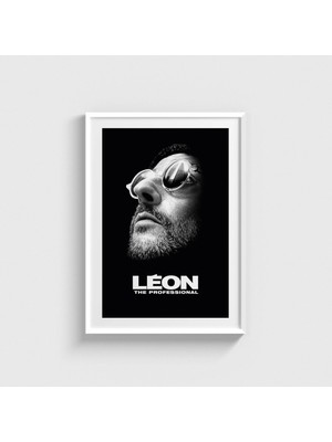 Domirus Léon The Professional (1994) Film Posteri Çerçeveli Tablo Ev Oda Duvar Dekorasyonu