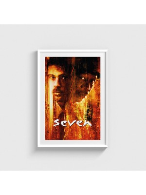 Domirus SE7EN (1995) Film Posteri Çerçeveli Tablo Ev Oda Duvar Dekorasyonu