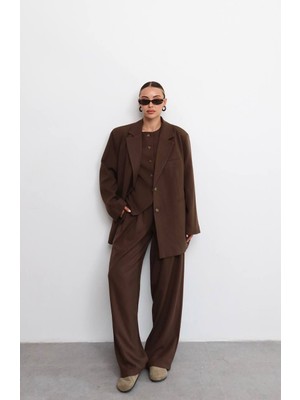 Savorzy Oversize Blazer Ceket
