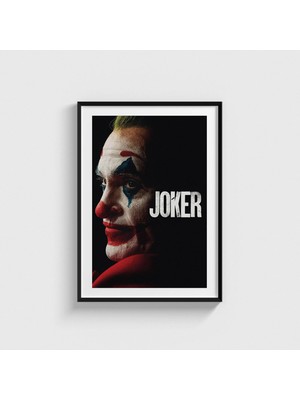 Domirus Joker (2019) Film Posteri Çerçeveli Tablo Ev Oda Duvar Dekorasyonu