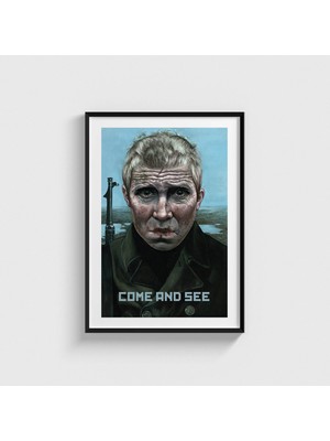 Domirus Come And See (1985) Film Posteri Çerçeveli Tablo Ev Oda Duvar Dekorasyonu