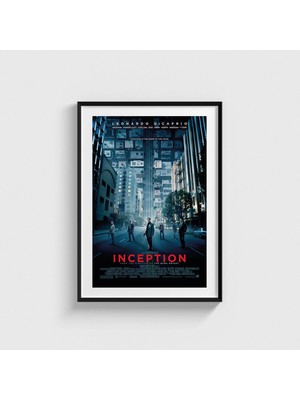 Domirus Interstellar (2014) Film Posteri Çerçeveli Tablo Ev Oda Duvar Dekorasyonu