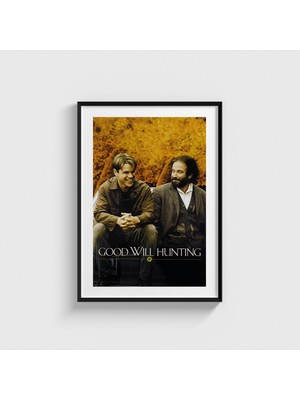 Domirus Good Will Hunting (1997) Film Posteri Çerçeveli Tablo Ev Oda Duvar Dekorasyonu