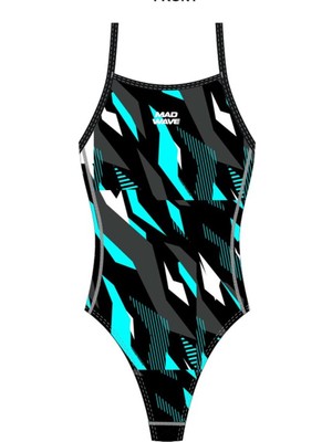 Mad Wave Kız Çocuk Mayo Nera Junior Pbt  Mavi