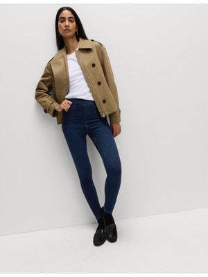 Marks & Spencer Yüksek Bel Dar Paça Pantolon